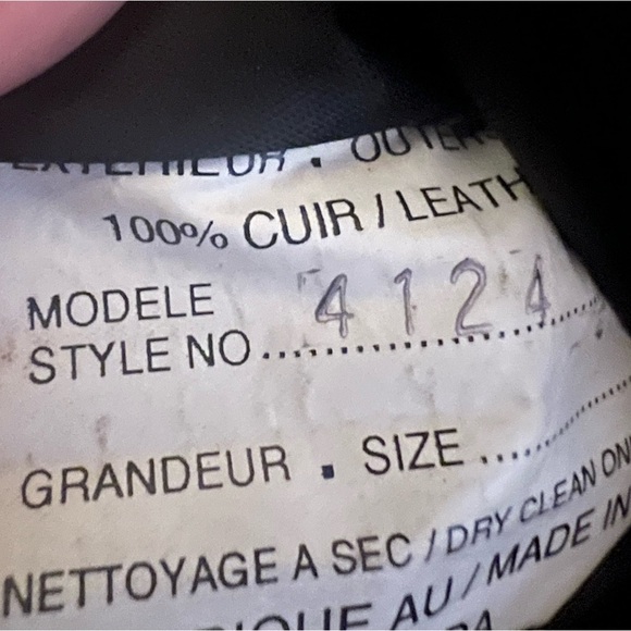 Vintage Genuine Leather Ladies Blazer Village du Cuir🌹 - Picture 6 of 6